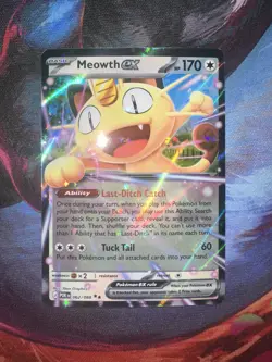 Meowth ex 062/088 - ME03: Perfect Order (ME03) Double Rare English Pokemon - Image 1