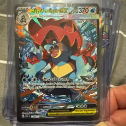 Pokemon Mega Feraligatr ex 274/217 SIR Ascended Heroes NM (Pack Fresh) - Image 1