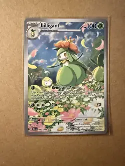 Pokemon TCG Lilligant 092/086 Black Bolt Illustration Rare - Image 1