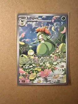 Pokemon TCG Lilligant 092/086 Black Bolt Illustration Rare - Image 2