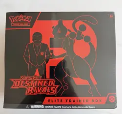 Pokemon TCG Scarlet & Violet Destined Rivals Elite Trainer Box ETB New Sealed - Image 1