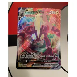 Pokemon Toxtricity VMAX Ultra Rare Vmax 071/192 Rebel Clash Holo 320 HP EN - Image 1