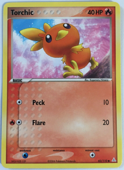POKEMON TORCHIC 83/110 EX HOLON PHANTOMS COMMON NEAR MINT - Image 1