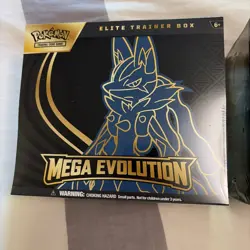 Pokemon TCG Mega Evolutions ETB Lucario And Gardevoir English Sealed Set - Image 3