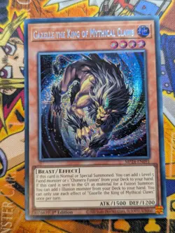 Gazelle the King of Mythical Claws - MP24-EN091 Prismatic Secret Rare Yugioh - Image 1