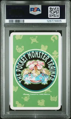 Pokemon Green Jigglypuff 6 of Clubs Playing Poker Card 1996 PSA 10 GEM MINT - Image 2