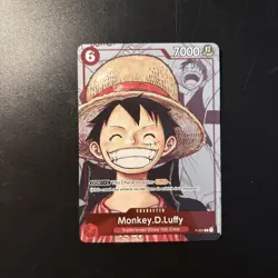 MONKEY.D.LUFFY 25TH ANNIVERSARY ALT ART P-001 - ONE PIECE CARD GAME LP - Image 1