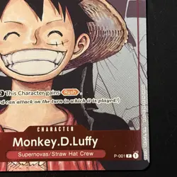 MONKEY.D.LUFFY 25TH ANNIVERSARY ALT ART P-001 - ONE PIECE CARD GAME LP - Image 2