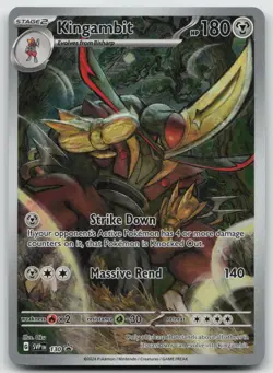 Kingambit Promo Holo SV: Scarlet & Violet Promo Cards SVP130 NM - Image 1