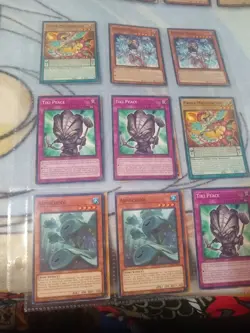 Yu-Gi-Oh Card Lot In Sleeves Plus Bonus - Image 1