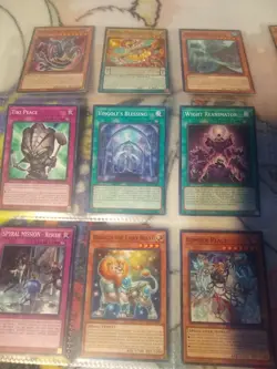 Yu-Gi-Oh Card Lot In Sleeves Plus Bonus - Image 4