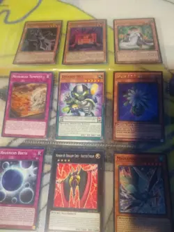 Yu-Gi-Oh Card Lot In Sleeves Plus Bonus - Image 5