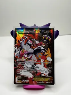 Pokemon TCG Team Magma's Groudon EX Holo Rare Card 15/34 Double Crisis - Image 1