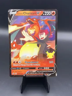 Lance's Charizard V SWSH133 SWSH: Sword & Shield Promo Cards Holo - Image 1