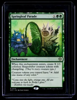 Commander: Lorwyn Eclipsed #19 Springleaf Parade - Image 1