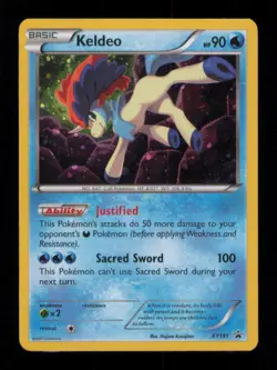 KELDEO PROMO HOLO XY191 LP POKEMON - Image 1