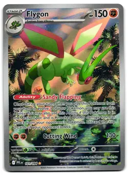 Flygon 101/094 - 🌊 Phantasmal Flames Illustration Rare Pokemon TCG 🖤 - NM - Image 1