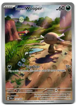 Paldean Wooper 102/094 - 🌊 Phantasmal Flames Pokemon TCG 🖤 - NM - Image 1
