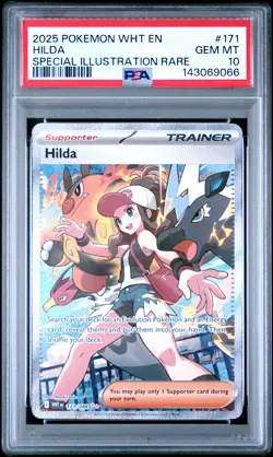 Hilda Pokemon Wht En-White Flare 171 PSA 10 - Image 1