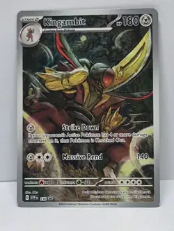 🔥Kingambit🔥 SVP130 -💥Illustration Rare Promo💥 Pokemon TCG Shrouded Fable NM - Image 1