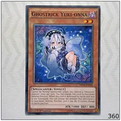 Ghostrick Yuki-onna - MP14-EN141 - Common 1st Edition Yugioh - Image 1