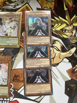 Yugioh Hand Trap/ Staples Lot Ash Blossom, Ghost Belle, Dark Ruler No More - Image 4