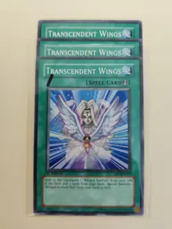 3x Transcendent Wings DP1-EN018 Common 1st Ed/Unlimited LP - Image 1