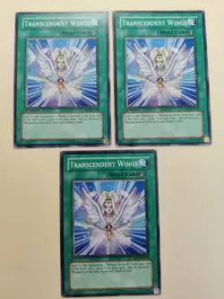 3x Transcendent Wings DP1-EN018 Common 1st Ed/Unlimited LP - Image 2