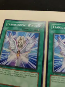 3x Transcendent Wings DP1-EN018 Common 1st Ed/Unlimited LP - Image 3