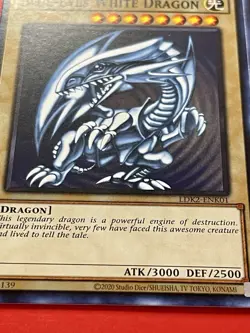 2x Blue-Eyes White Dragon | SDK Art | LDK2-ENK01 | NM | Common | YuGiOh! - Image 2