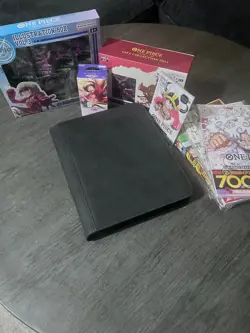 One Piece TCG Sealed Collection Lot & NM/NM+ Binder Cards (Read Description) - Image 1