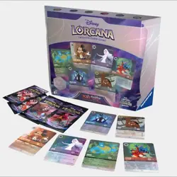 🔥Lorcana TCG Rise of the Floodborn Disney 100 Collectors Edition Gift Set Box - Image 1