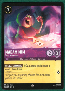 Madam Mim - Truly Marvelous - Azurite Sea #55 - Disney Lorcana TCG Card - Image 1