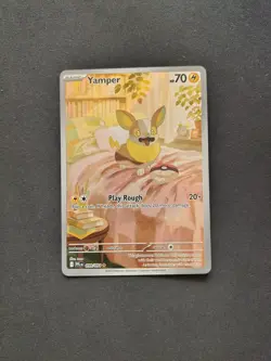 Yamper - 099/094 - Illustration Rare - Phantasmal Flames - Pokemon Card - NM - Image 1