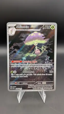 Pokemon TCG Shiinotic Holo Card Illustration Rare, Surging Sparks Series 194/191 - Image 1