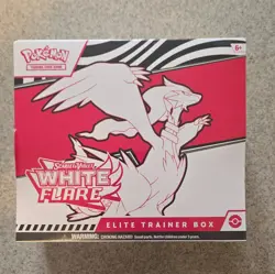 Pokemon TCG Scarlet & Violet—White Flare Elite Trainer Box 65 Cards (2025) - Image 1