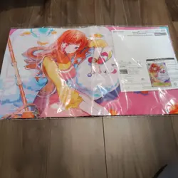 One Piece Official Playmat & Promo set Nami & Zeus Card Fest. 24-25 Japanese New - Image 1