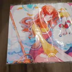 One Piece Official Playmat & Promo set Nami & Zeus Card Fest. 24-25 Japanese New - Image 2