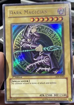 Yu-Gi-Oh Dark Magician SDY-E005 1st Edition Holo Rare Vintage Card - Image 2