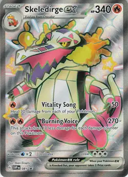 Skeledirge ex - Holo Promo SV: Scarlet & Violet Promo Cards 081 NM - Image 1