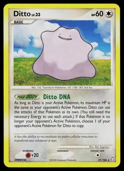 Pokemon Card - Ditto Legends Awakened 27/146 Rare - Image 1