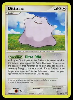 Pokemon Card - Ditto Legends Awakened 27/146 Rare - Image 1