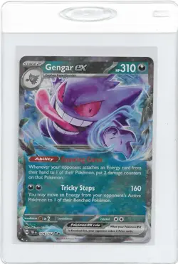 Gengar ex - 104/162 - Pokemon Temporal Forces Ultra Rare Card NM - Image 1