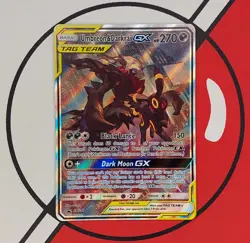 UMBREON & DARKRAI GX SM241 Sun and Moon Black Star Promo Pokemon Card NW - Image 1