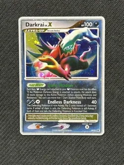Darkrai LV. X DP19 Diamond & Pearl Promo Holo Pokemon Card - Image 1