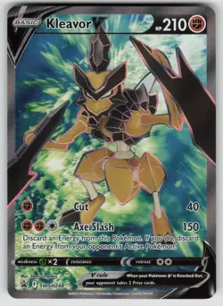 Kleavor V (Full Art) Promo SWSH: Sword & Shield Promo Cards SWSH248 NM - Image 1