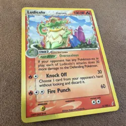Ludicolo Delta Species Holo 6/100 Crystal Guardians R2006 Pokemon Card LP - Image 1
