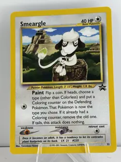 Smeargle 32/53 Wotc Black Star Promo Regular Pokemon NM/LP - Image 1