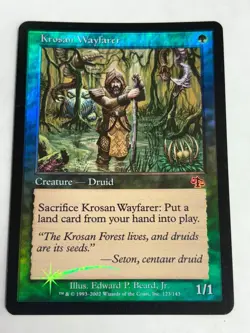 MTG magic cards 1x Krosan Wayfarer - Foil Judgment NM-Mint, English - Image 2