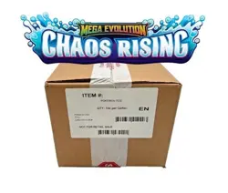 Pokemon Chaos Rising (ME04) Sleeved Factory Sealed Case (144 PACKS) Ships 5/22 - Image 1